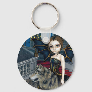 "Wolf Manor" Keychain