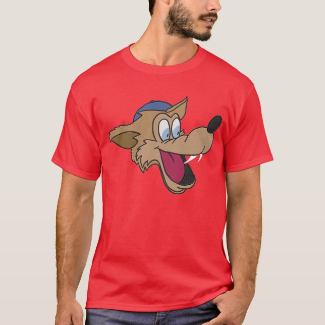 WOLF mascot of the academy T-Shirt (Front)