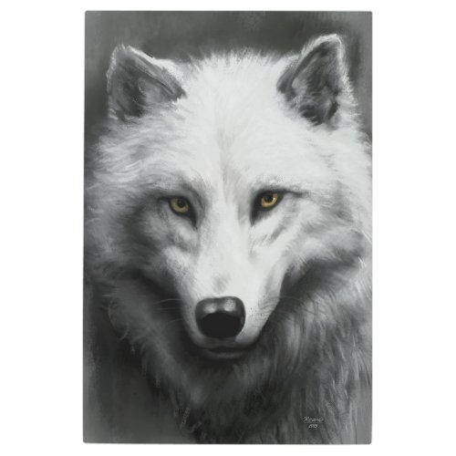 Wolf Metal Print