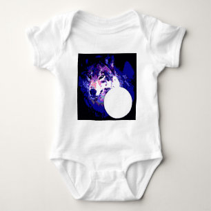 Wolf & Moon Baby Bodysuit