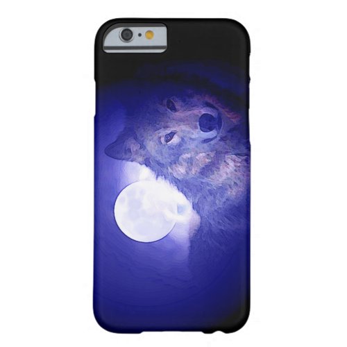 Wolf Moon  Blue Night iPhone 6 Case
