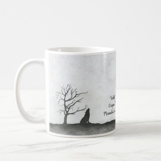 "Wolf Moon" Coffee Mug (Left)