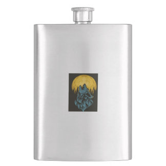 Wolf Moon Flask