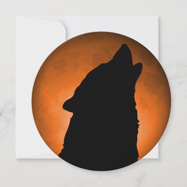 Wolf Moon Invitation (Front)
