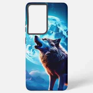 WOLF MOON IPHONE CASE GALAXY PLUS