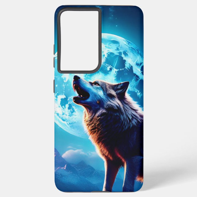 WOLF MOON IPHONE CASE GALAXY PLUS (Back)