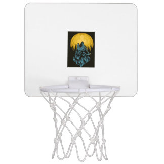 Wolf Moon Mini Basketball Hoop