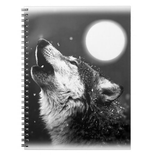 Wolf Moon  Night Notebook