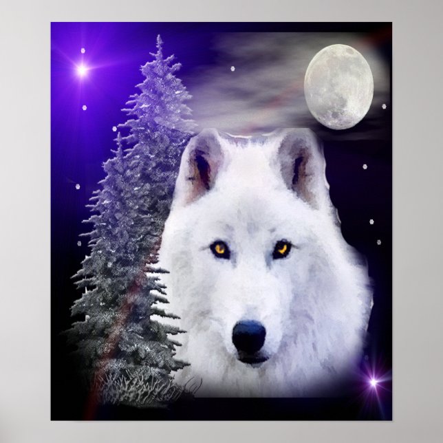 wolf moon poster (Front)