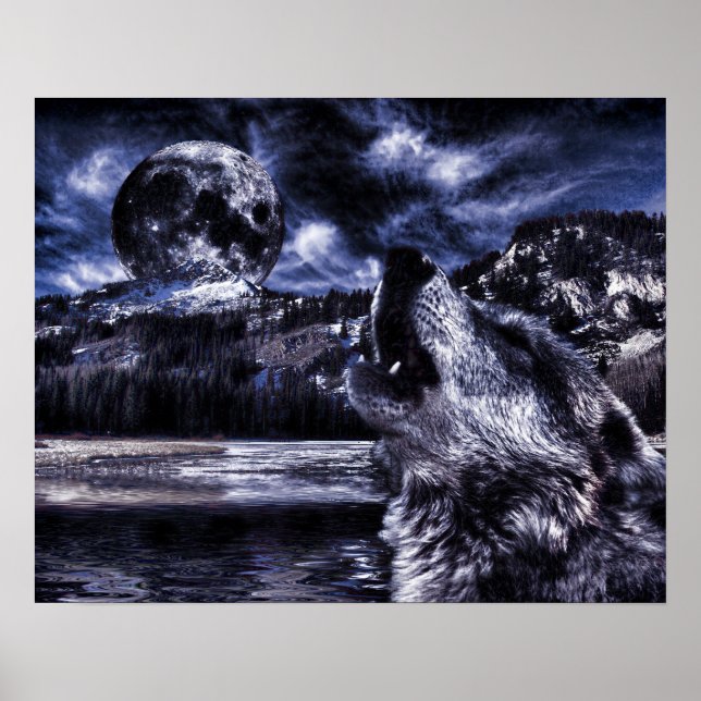 Wolf Moon Poster (Front)