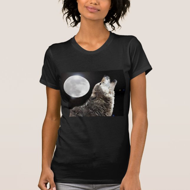 Wolf & Moon T-Shirt (Front)