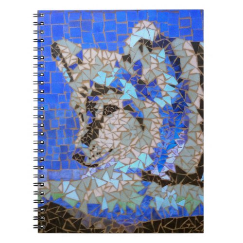 Wolf Mosaic Notebook