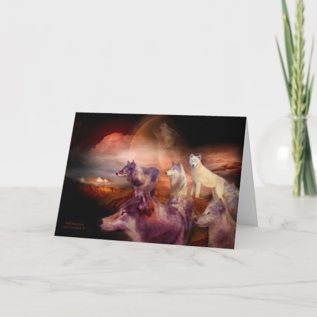 Wolf Mountain ArtCard Card (Front)