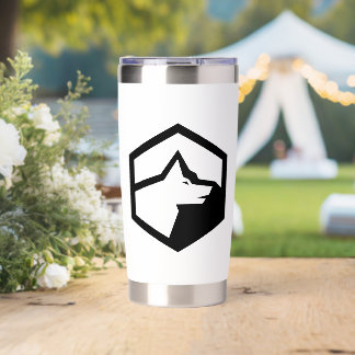 Wolf Mountain Homestead Logo  Insulated Tumbler