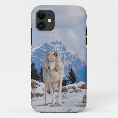 Wolf  Mountain Wildlife Art iPhone 5 Case