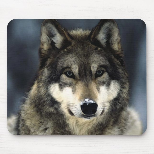 Wolf Mouse Pad (Front)