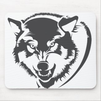 Wolf Mouse Pad