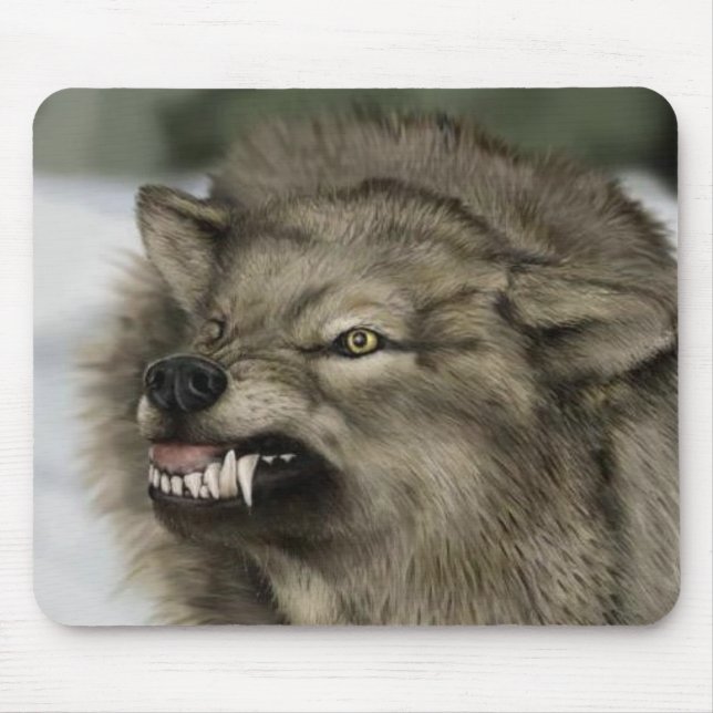 Wolf Mouse Pad (Front)
