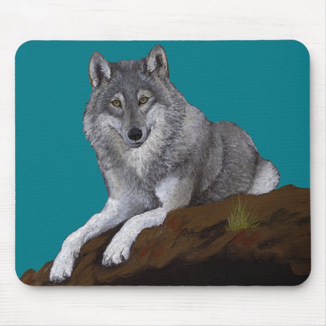 Wolf Mouse Pad (Front)