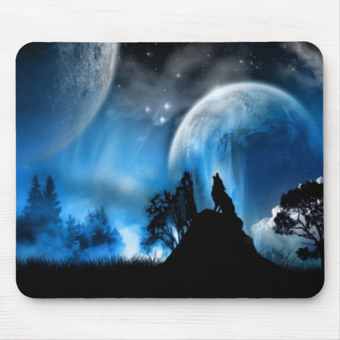 Wolf Mouse Pad