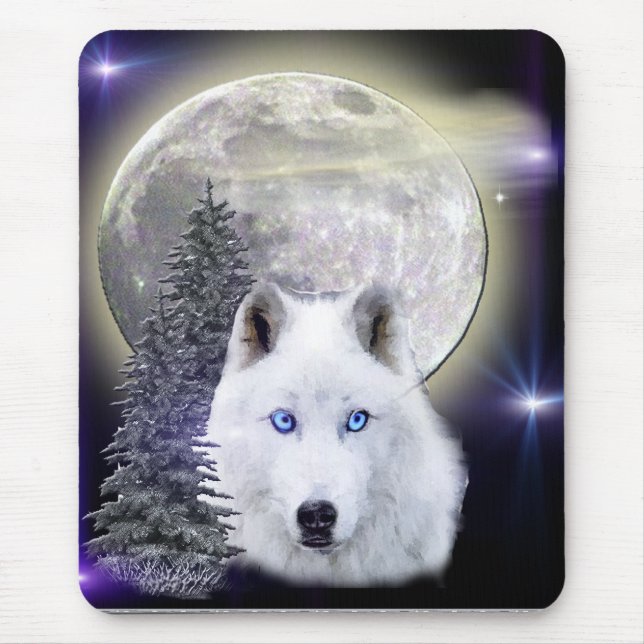 wolf mousepad (Front)