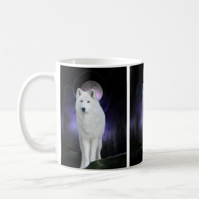 wolf mug (Left)