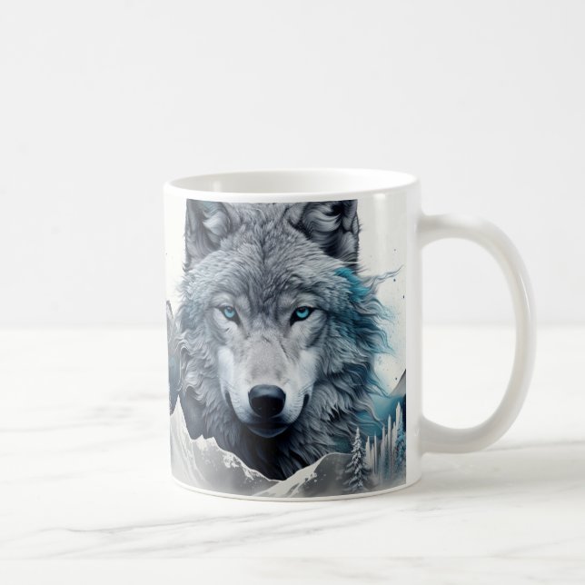Wolf Mug (Right)