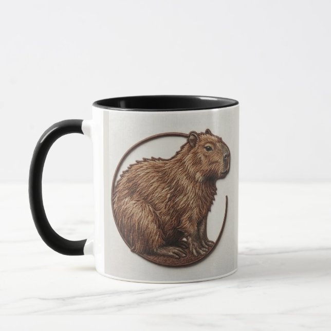 wolf mug (Left)