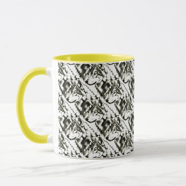 Wolf Mug (Left)