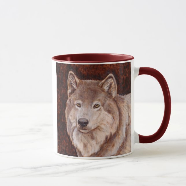 Wolf Mug (Right)
