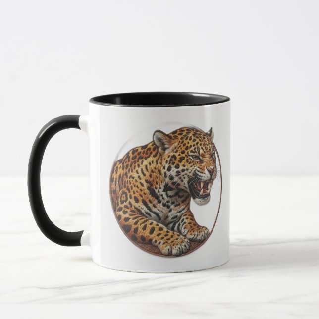 wolf mug (Left)