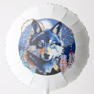 Wolf Native Animal Spirit Balloon