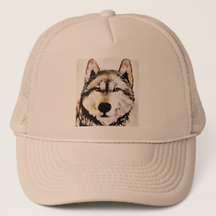 Wolf Nature Trucker Hat