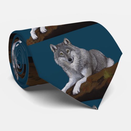 Wolf Neck Tie