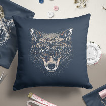 Wolf | Nursery Throw Pillow