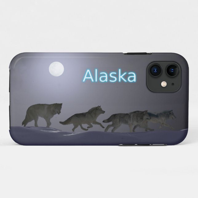 Wolf Pack - Alaska Case-Mate iPhone Case (Back (Horizontal))