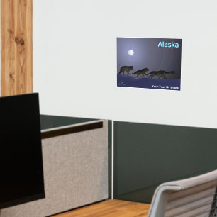 Wolf Pack - Alaska Wall Decal