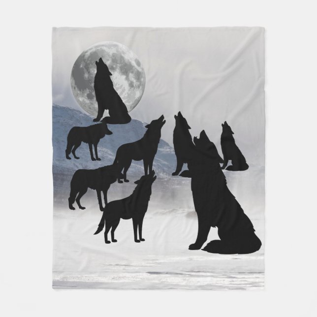 WOLF PACK Blanket (Front)