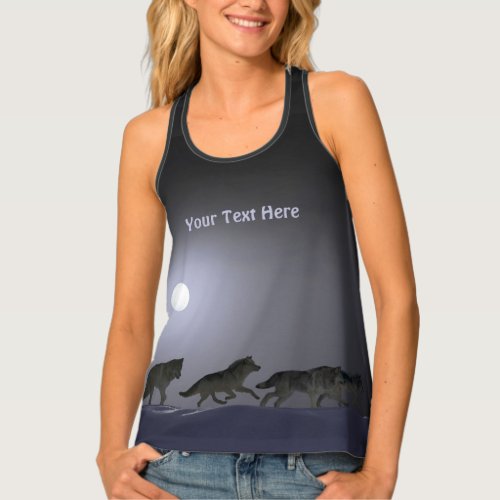 Wolf Pack _ Brilliant Night Tank Top