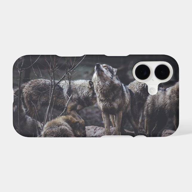 Wolf Pack Case-Mate iPhone Case (Back (Horizontal))