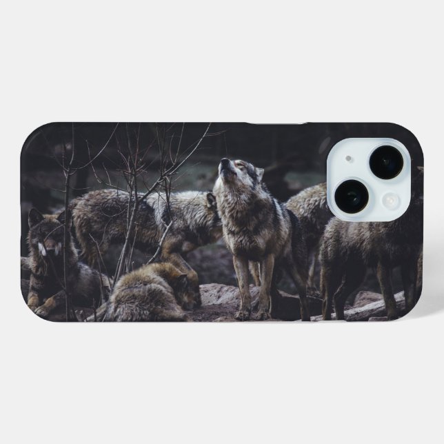 Wolf Pack Case-Mate iPhone Case (Back (Horizontal))