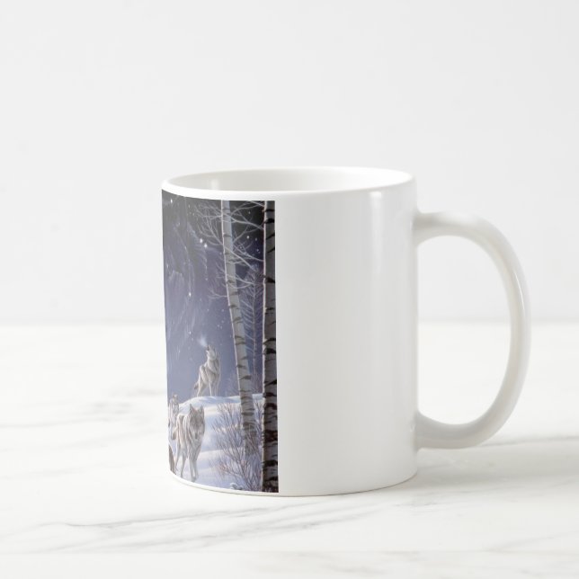 Wolf Pack Coffee Mug (Right)