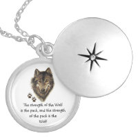 Wolf Pack Family Strength Quote, Animal