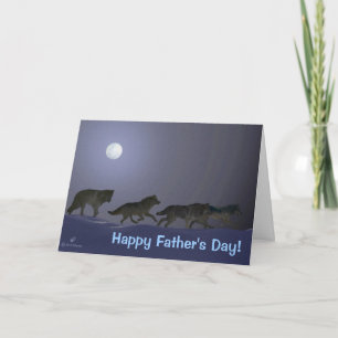 Wolf Pack - Father's Day Card