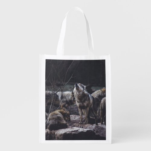 Wolf Pack Grocery Bag