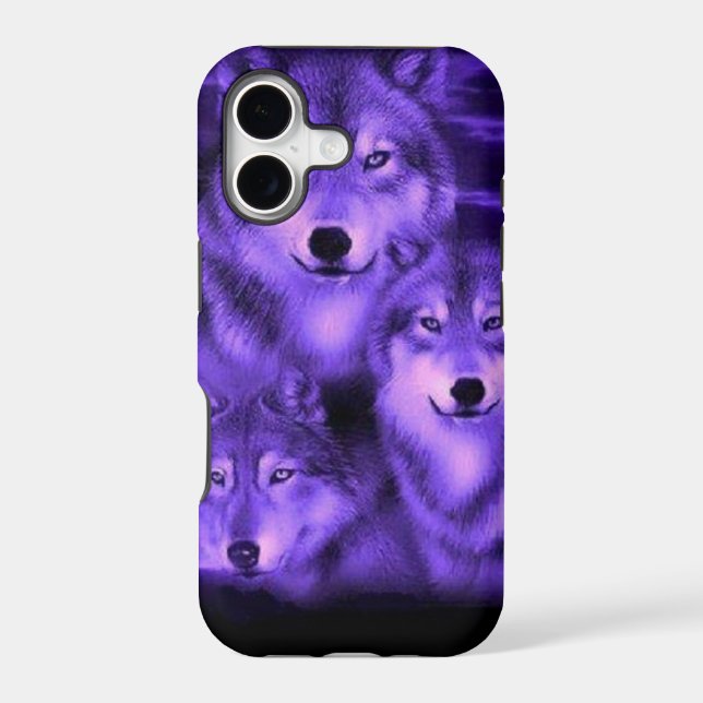 Wolf Pack Iphone Case (Back)