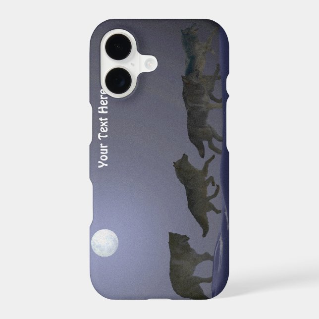 Wolf Pack Iphone Case (Back)