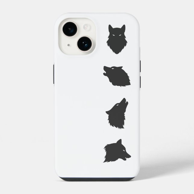 Wolf Pack Iphone Case (Back)