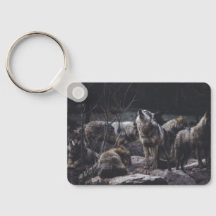 Wolf Pack Keychain