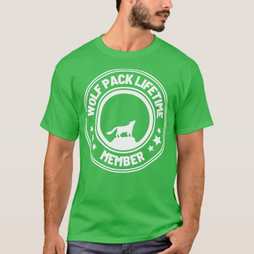 Wolf Pack Lifetime Membership 12 T_Shirt